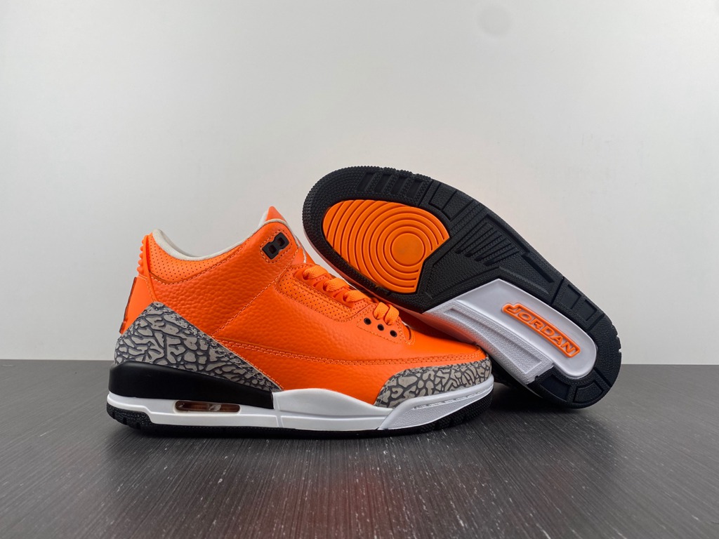 Air Jordan 3 Retro Orange CT8532-801